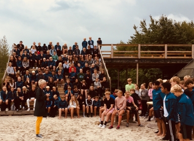 Billede er børn på beach bane