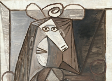  	Pablo Picasso, Kvinde med hat/ Woman with hat, ca. 1942. Olie på lærred/Oil on canvas, 73 x 60 cm, LaM – Lille Métropole musée d’art moderne, d’art contemporain et d’art brut. ©Studio Lourmel.