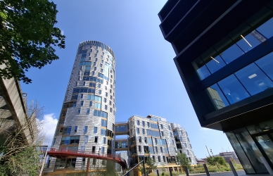 Bygningen TRÆ , Sydhavnen Aarhus, foto: Ciara Ní Riain