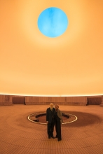  As Seen Below The Dome, a Skyspace by James Turrell
